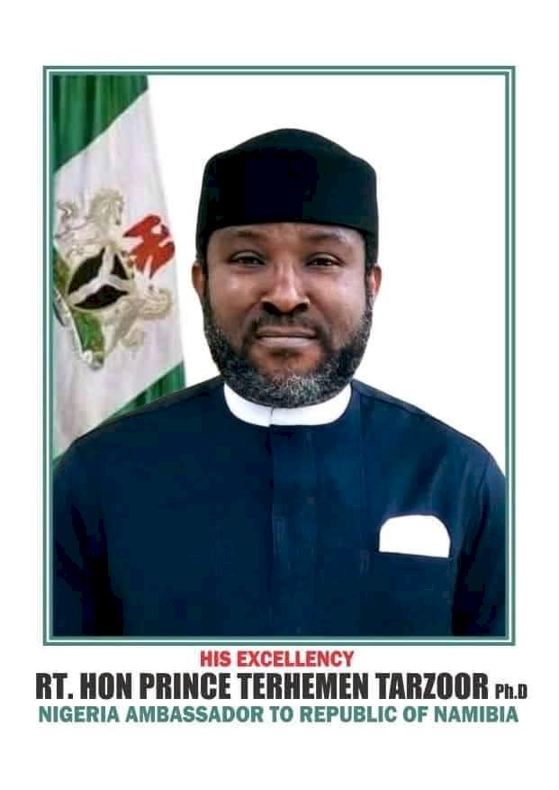 Politicians Have Raised N2Bn To Destabilize Alia’s  Govt In Benue- Amb. Tarzoor Alleged.