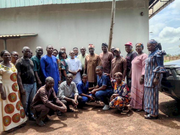 Benue commissioner tasks health workers on professionalism, reaffirms govt commitment to quality healthcare.